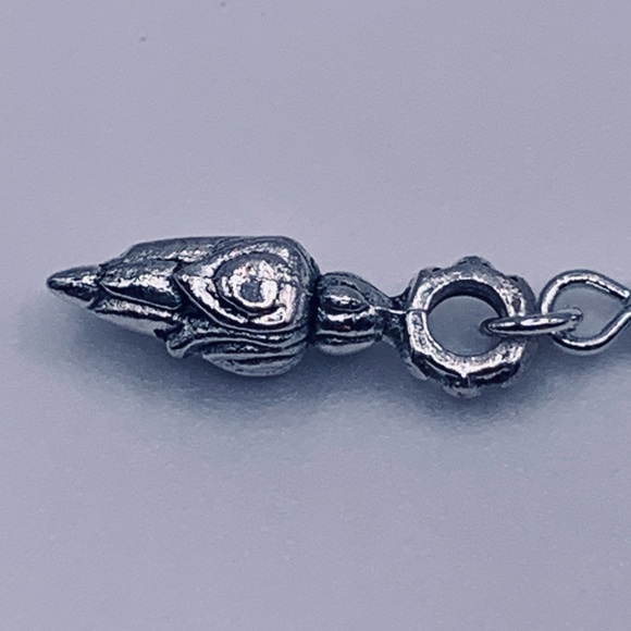 Turchin Lotus Blossom Sterling/Silver Plated French Wire Earrings - Picture 11 of 14